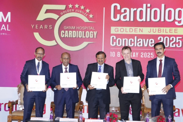 Golden Jubilee of Cardiology at GKNM