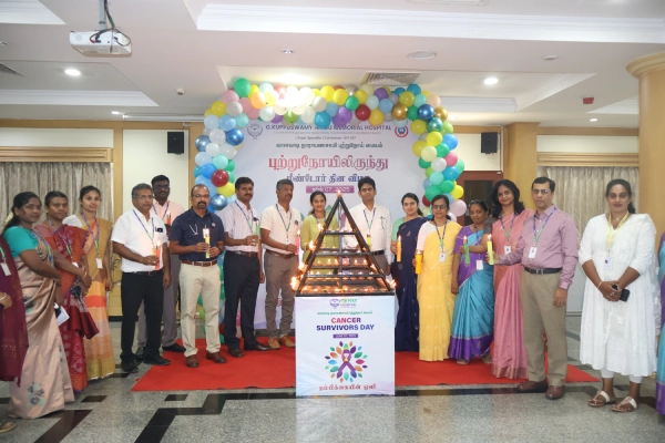 Cancer survivors day event at GKNM Hospital
